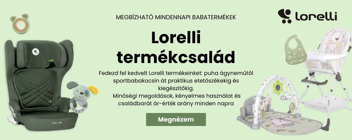 Baby shop Lorelli termékek