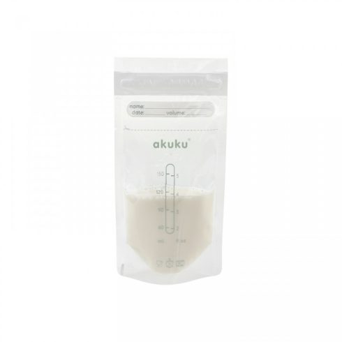 Akuku tejtároló zacskó 150 ml - 30 db 