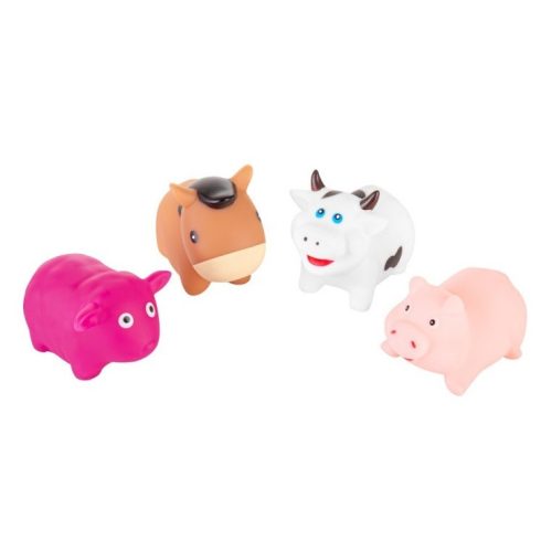 Akuku 4 db-os  állatos pancsi szett