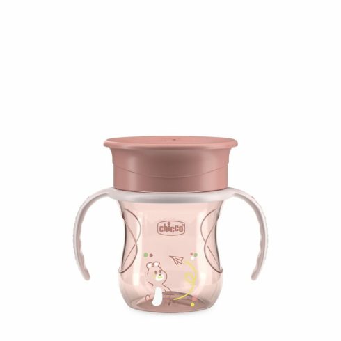 Chicco Perfect  Cup 360° itatópohár 200ml - 12m+ rózsaszín