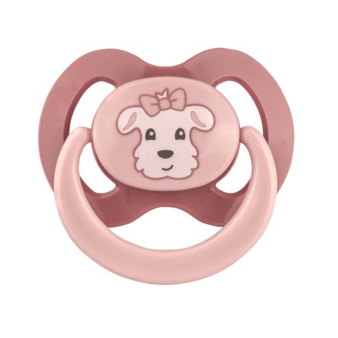 Baby-Nova szilikon fogszabályzós cumi 18+ hó 2db/csom. - cica/kutya