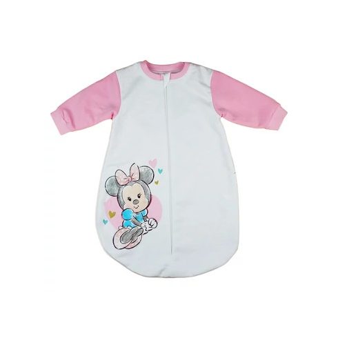 Disney Minnie "rajzos" belül bolyhos hosszú ujjú hálózsák 2,5 TOG (86)
