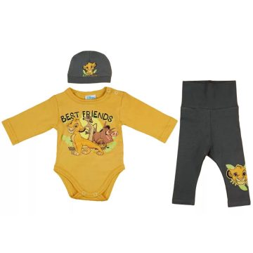 3 részes baba szett Oroszlánkirály mintával (86)