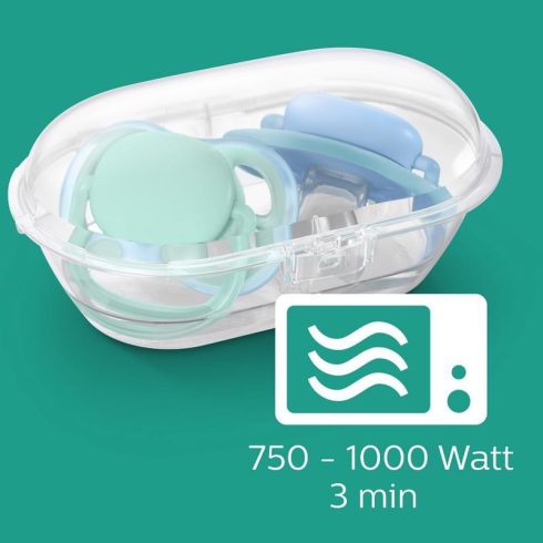 Philips AVENT SCF376/18  Ultra air Nighttime játszócumi 0-6 hó - fiús mintás , 2db