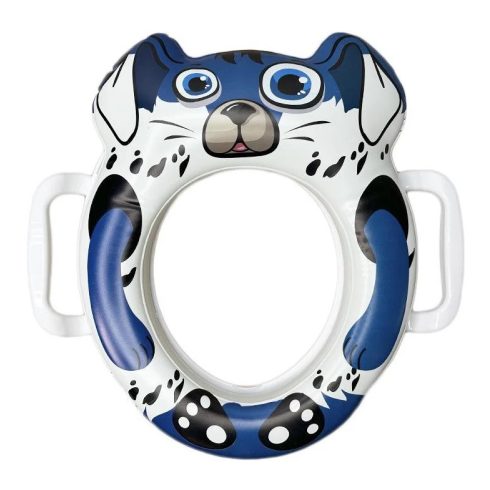Párnás wc szűkítő - Kutya kék