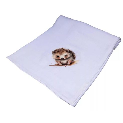 Textil tetra kifogó süni mintával 140x140cm