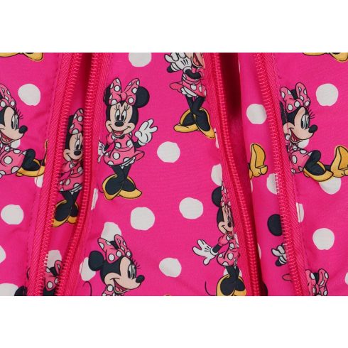 Disney Minnie bélelt kapucnis bébizsák 68-74 pink