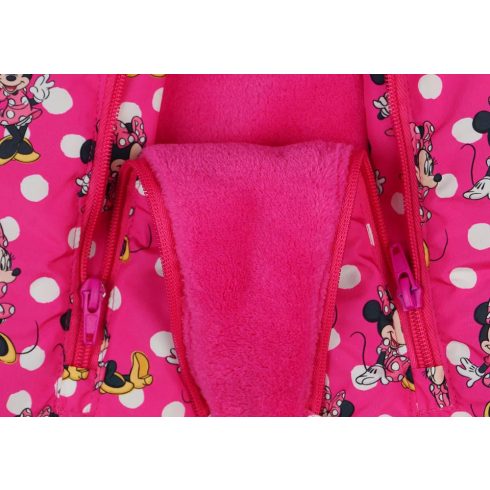 Disney Minnie bélelt kapucnis bébizsák 80-86 pink