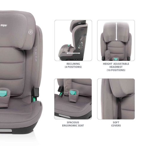 Zopa Matrix I-Size autósülés 100-150 cm - Kodi Bronze