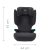 Britax Römer Adventure Plus 2 autósülés 100-150 cm - Space Black 