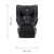 Britax Römer Dualfix M Plus 360°-ban forgatható autósülés 61-105 cm - Space Black