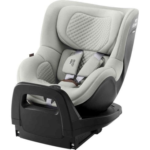 Britax Römer Dualfix Pro M Lux 360°-ban forgatható autósülés 61-105 cm - Linen Grey