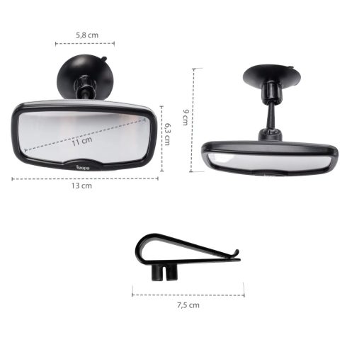 Zopa babafigyelõ tükör szélvédõre vagy napellenzõre