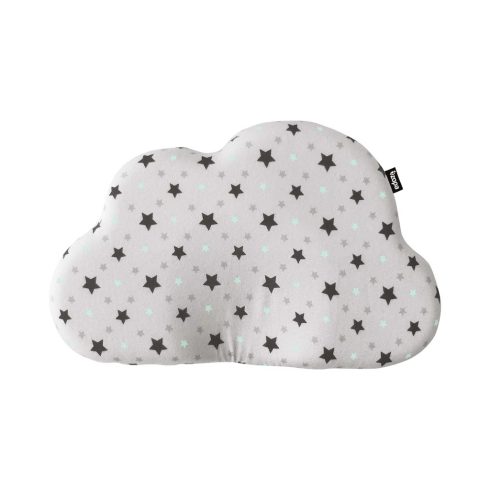 Zopa párna babáknak laposfejűség elleni memóriahabos ergonomikus - Felhő alakú Mint stars