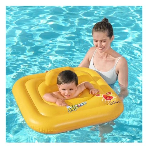 Bestway Swim Safe Háromgyűrűs beülős baba úszógumi 76cm