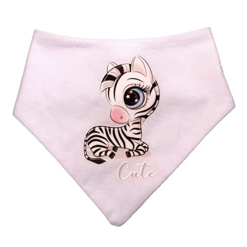 Babastar pamut baba nyálkendő - Zebra 