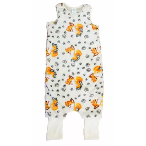 Wellsoft ujjatlan tipegő hálózsák kisróka mintával 3,0 TOG (104-110)