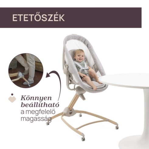 Chicco Baby Hug Armonia 4in1
bölcső-szék - Scandinavian