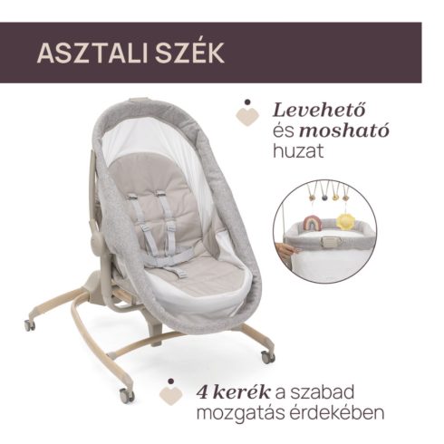Chicco Baby Hug Armonia 4in1
bölcső-szék - Scandinavian