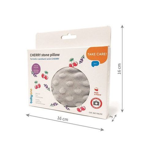 BabyOno cseresznyemag párna 13x16 cm - bézs