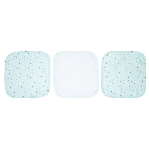 Luma Muszlin törlőkendő bambuszal 3 db - Ice Cream