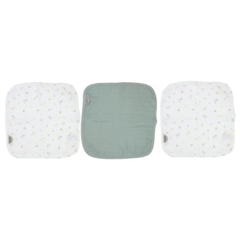 Luma Muszlin törlőkendő bambuszal 3 db - Tropical Island