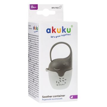 Akuku cumitartó doboz - szürke elefánt 