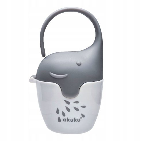 Akuku cumitartó doboz - szürke elefánt 