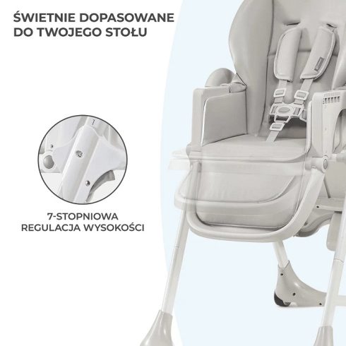 Kinderkraft Yummy multifunkciós etetőszék - grey