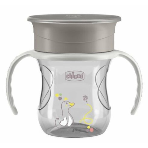 Chicco Perfect  Cup 360° itatópohár 200ml - Grey 
