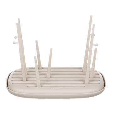 Akuku cumisüveg szárító és csepegtető - bézs