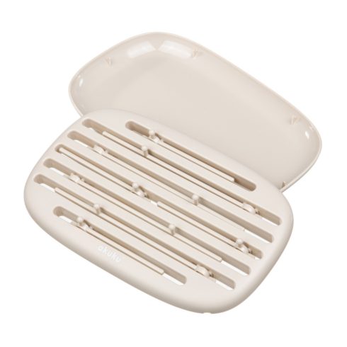 Akuku cumisüveg szárító és csepegtető - bézs