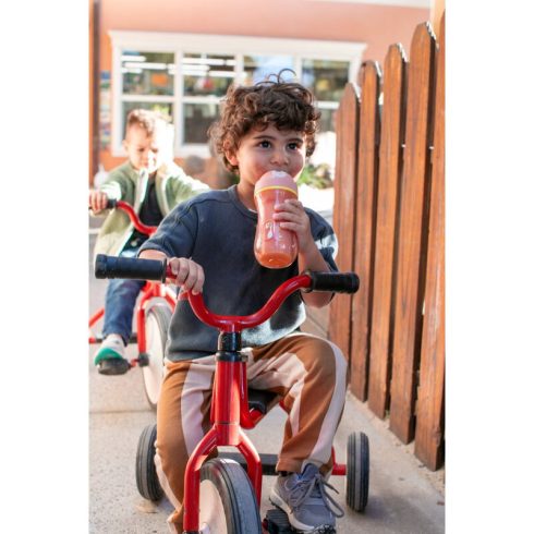 Chicco Sport Cup duplafalú, szívószálas itatókulacs 14m+ pingvin