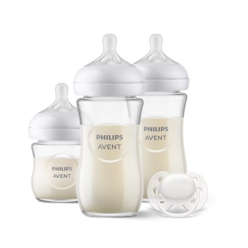 Philips Avent Natural Response Újszülött ajándékcsomag SCD878/11 üvegből készült