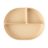   P&M Szilikon osztott tányér, ovális Take&Match Desert Sand 6m+