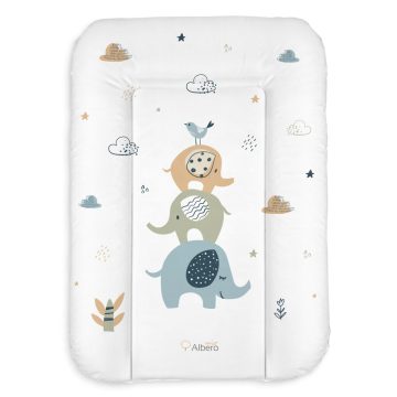 Albero Mio puha pelenkázó lap 50x70 cm - Elephants