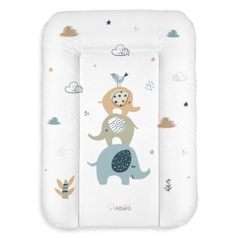 Albero Mio puha pelenkázó lap 50x70 cm - Elephants