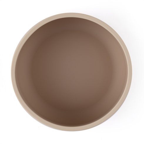 P&M Kétszínű szilikon tál Take&Match Desert Sand 6m+ 