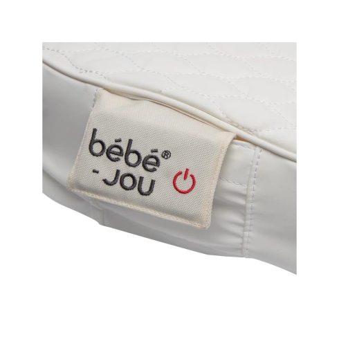 Bébé Jou fűtött steppelt pelenkázó lap - Quilted Waves Hullámok (krémehér)