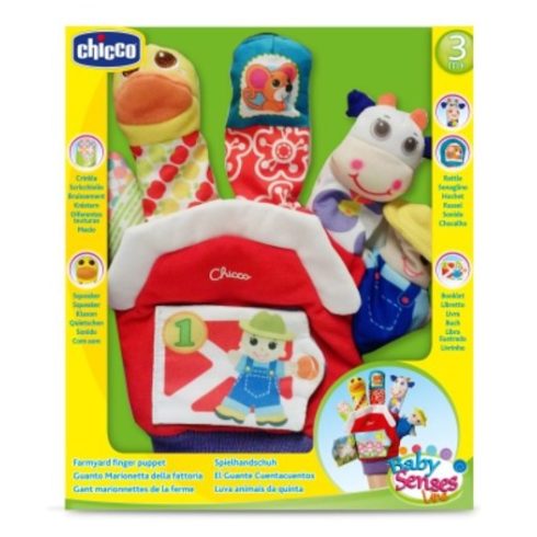 Chicco Finger Puppet Ujjbáb - kézre húzható 3 hó+