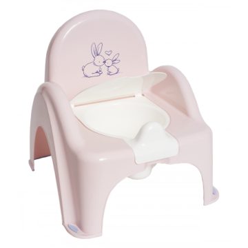Tega Baby fedeles székes bili - Little Bunnies rózsaszín