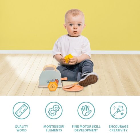 Zopa Fa játék kenyérpirító