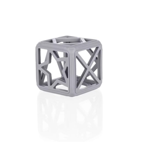 Zopa Square Szilikon rágóka - Dove Grey