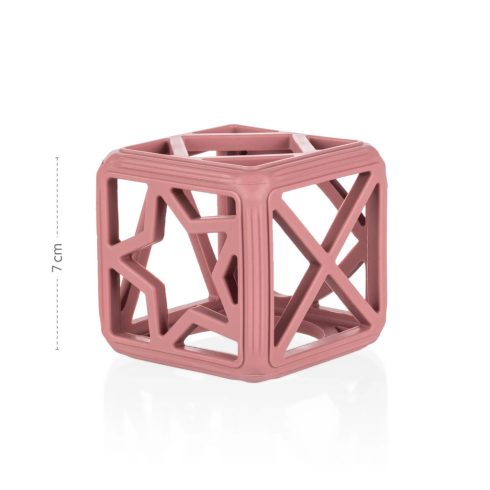 Zopa Square Szilikon rágóka - Old Pink