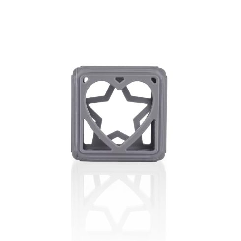 Zopa Square Szilikon rágóka - Dove Grey