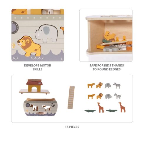 Zopa Fa játék formabedobáló játék
 Bárka