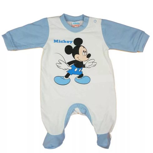 Disney Mickey hosszú ujjú pamut rugdalózó (68)