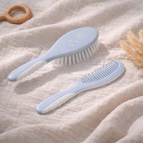 BabyOno  hajkefe + fésű szett - kék 