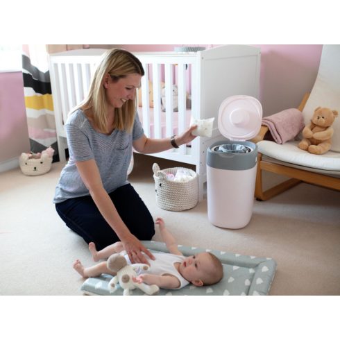 Tommee Tippee Twist&Click pelenkacsomagoló vödör - rózsaszín 