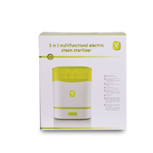 Cangaroo 3in1 elektromos sterilizáló, gőzölő, melegítő - Zöld